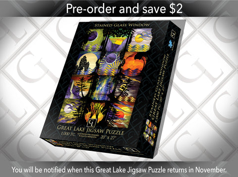 1,000 Piece Great Lake Jigsaw Puzzles