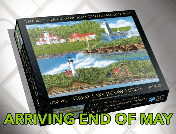 1,000 Piece Great Lake Jigsaw Puzzles