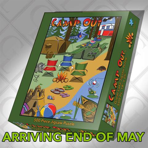 Camp Out 500 Piece Jigsaw Puzzle
