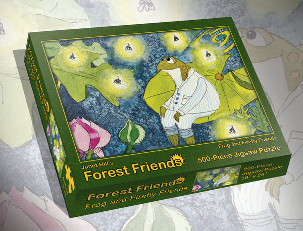 Janet Hill's Forest Friends 500 Piece Jigsaw Puzzles*