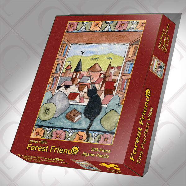 Janet Hill's Forest Friends 500 Piece Jigsaw Puzzles*