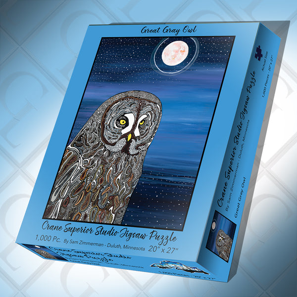 Sam Zimmerman - Crane Studio 1,000 Piece Jigsaw Puzzles