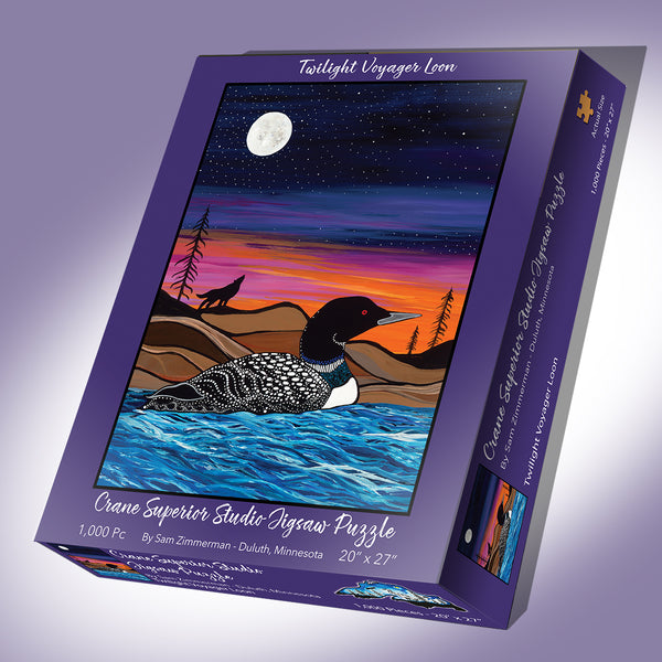 Sam Zimmerman - Crane Studio 1,000 Piece Jigsaw Puzzles