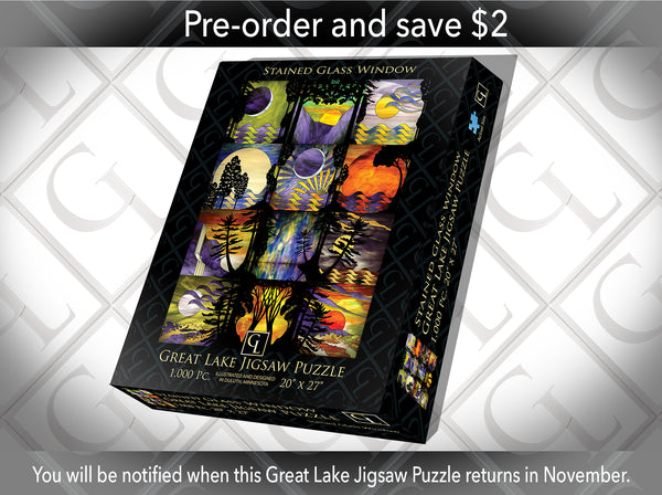 1,000 Piece Great Lake Jigsaw Puzzles