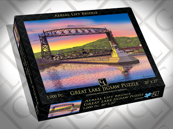 1,000 Piece Great Lake Jigsaw Puzzles