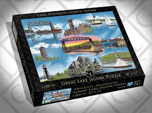 1,000 Piece Great Lake Jigsaw Puzzles