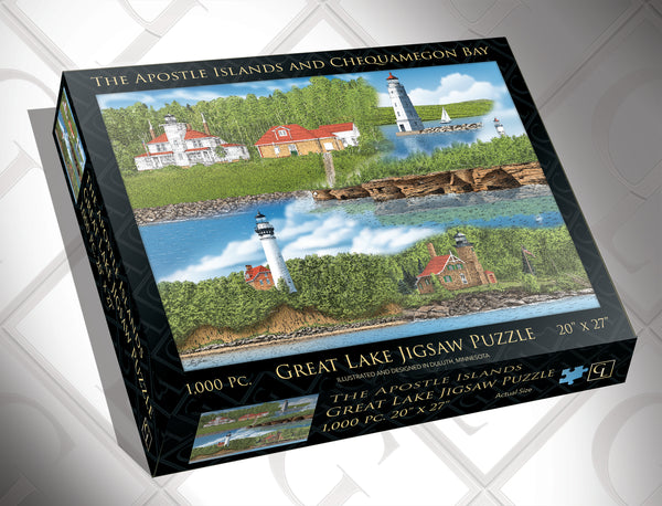 1,000 Piece Great Lake Jigsaw Puzzles