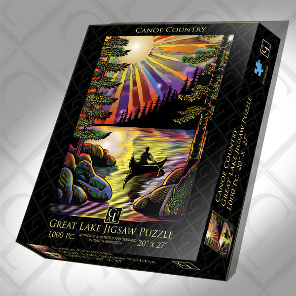1,000 Piece Great Lake Jigsaw Puzzles