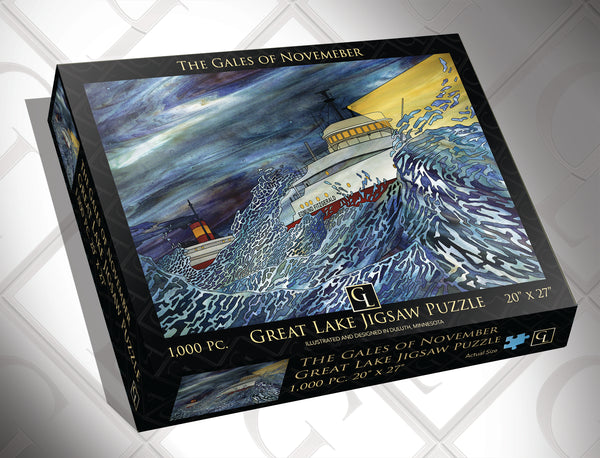 1,000 Piece Great Lake Jigsaw Puzzles