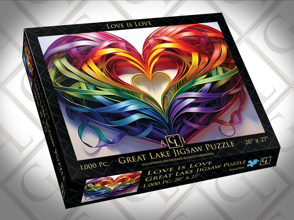 1,000 Piece Great Lake Jigsaw Puzzles