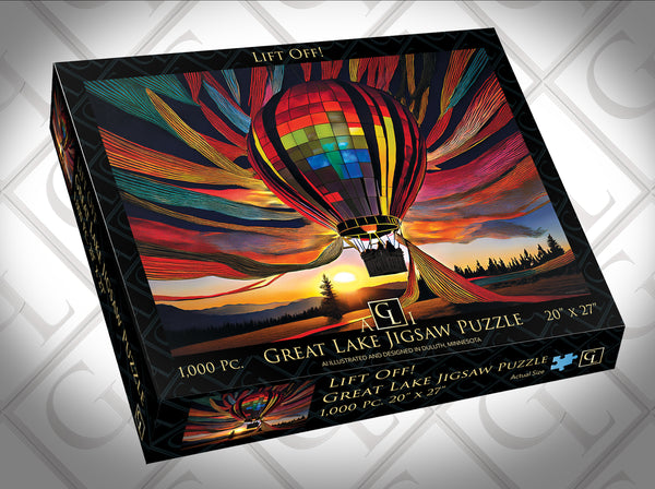 1,000 Piece Great Lake Jigsaw Puzzles