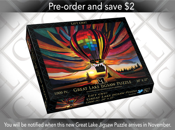 1,000 Piece Great Lake Jigsaw Puzzles