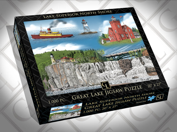1,000 Piece Great Lake Jigsaw Puzzles