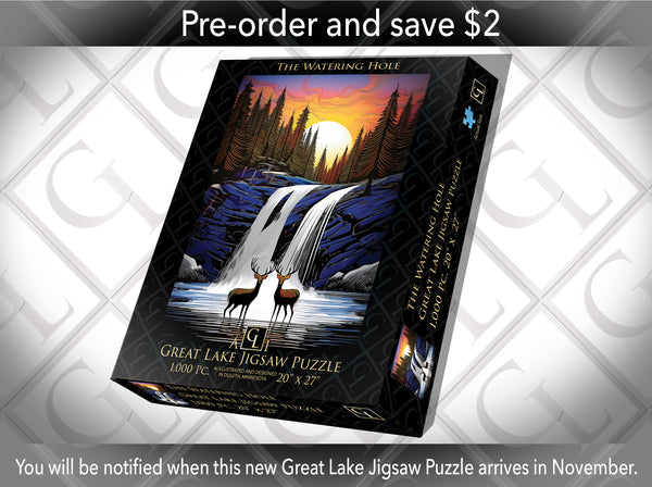 1,000 Piece Great Lake Jigsaw Puzzles
