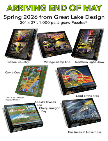 Spring 2026 Great Lake Jigsaw Puzzles*