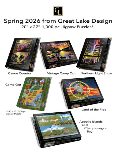 Spring 2026 Great Lake Jigsaw Puzzles*