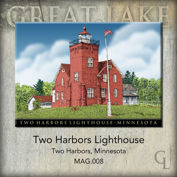 Great Lake Hardback Picture Magnets
