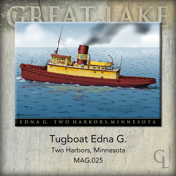Great Lake Hardback Picture Magnets