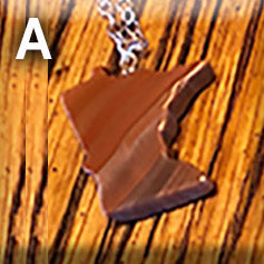 Minnestona Cut Stone and Agate Necklaces