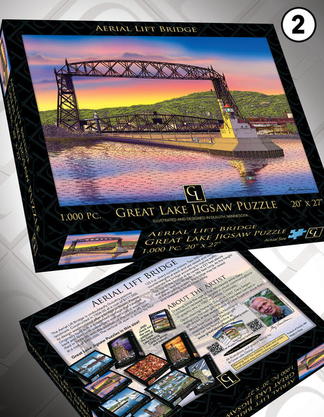 1,000 Piece Great Lake Jigsaw Puzzles