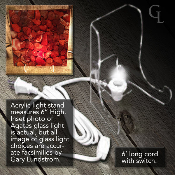 Sublimated Glass Tile Accent Lights