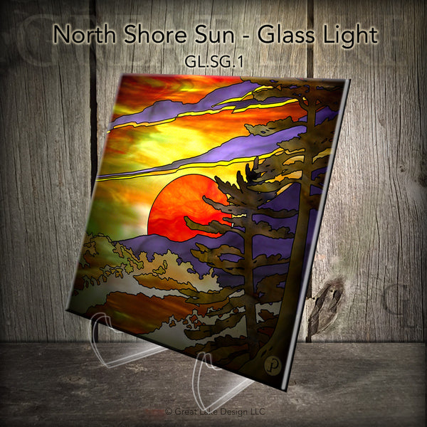 Sublimated Glass Tile Accent Lights