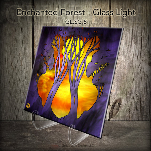 Sublimated Glass Tile Accent Lights