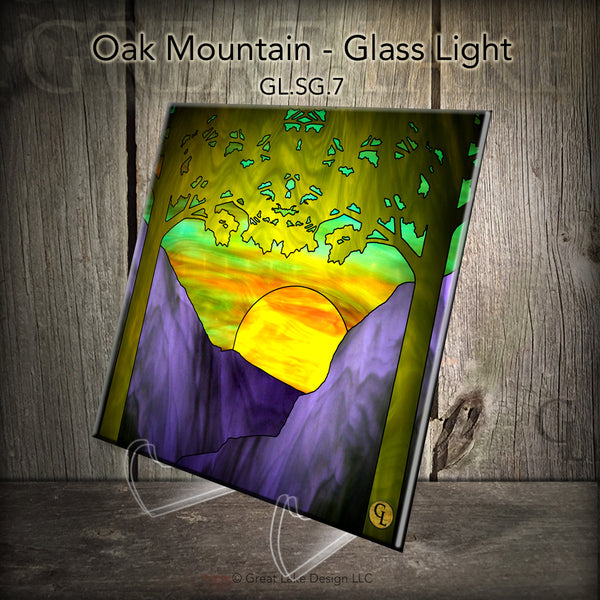 Sublimated Glass Tile Accent Lights