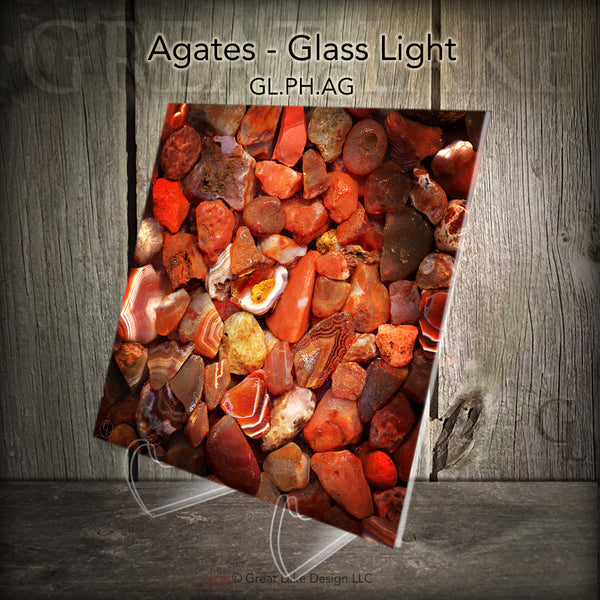 Sublimated Glass Tile Accent Lights