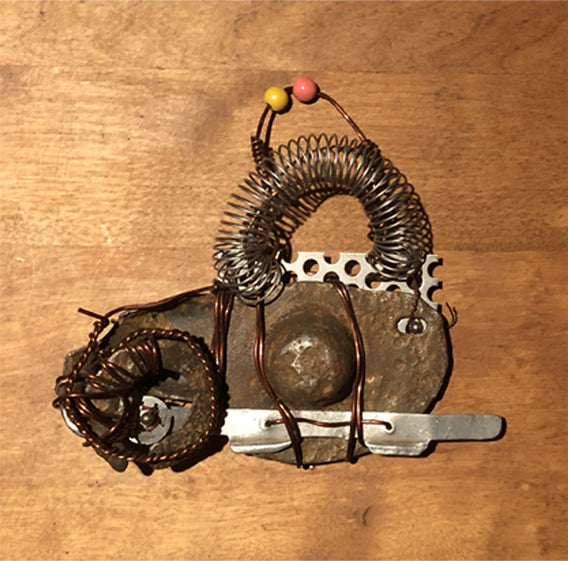 Tom K. Found Object Art