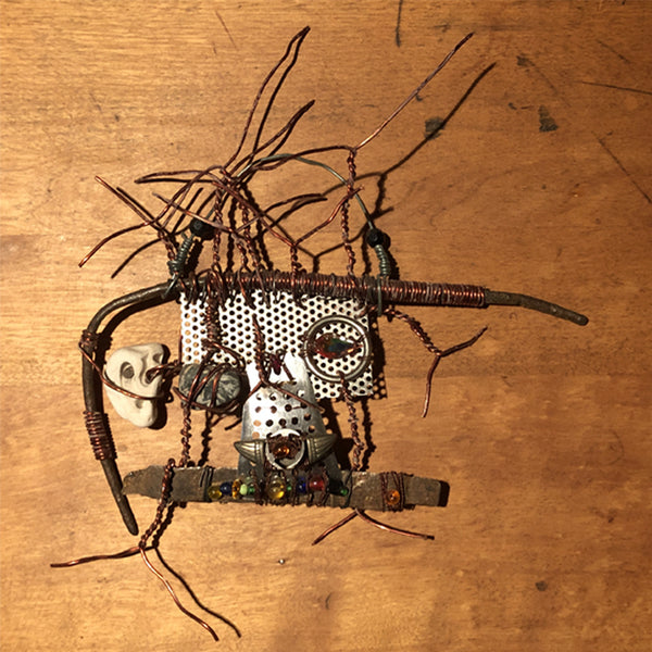 Tom K. Found Object Art